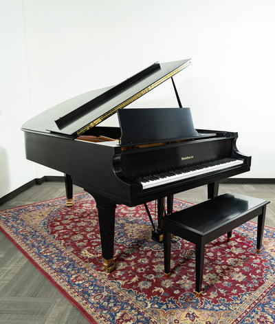Baldwin 6'3" Model L Grand Piano | Satin Ebony | SN: 324966 | Used