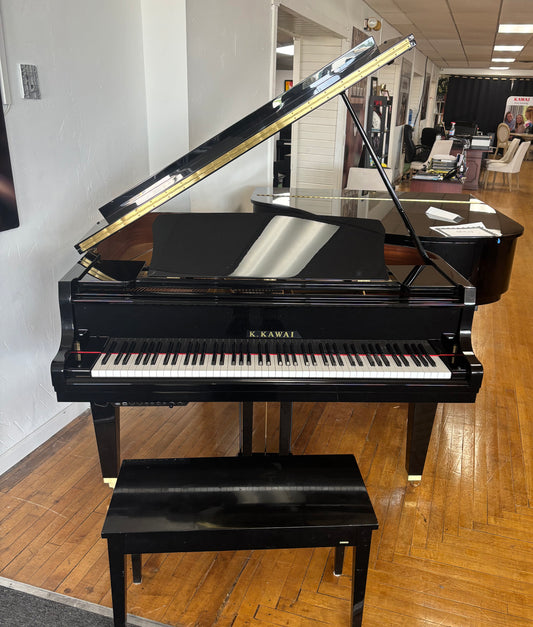 Kawai GL-10 Hybrid Grand Piano with Anytime Silent System (2022) | Polished Ebony | 5'0" | Serial No. F183062 | Used