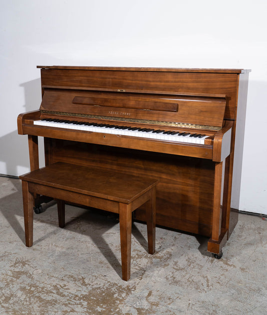 Young Chang U111 Upright Piano | Walnut Polish | Used