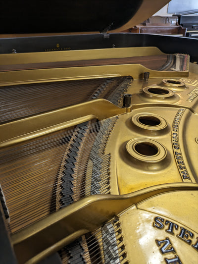 Steinway Model L Grand Piano | Satin Mahogany | SN: 249149 | Used
