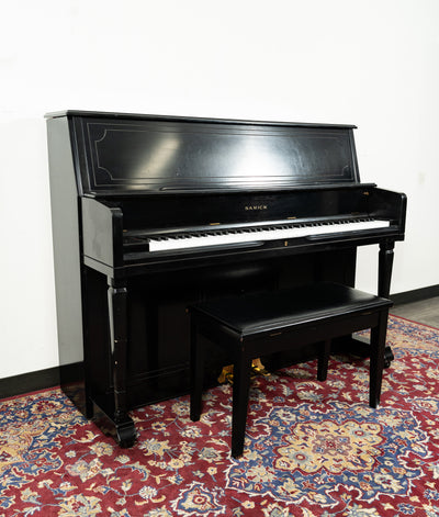 Samick SU-147S Upright Piano | Satin Ebony | SN: IPH00903 | Used