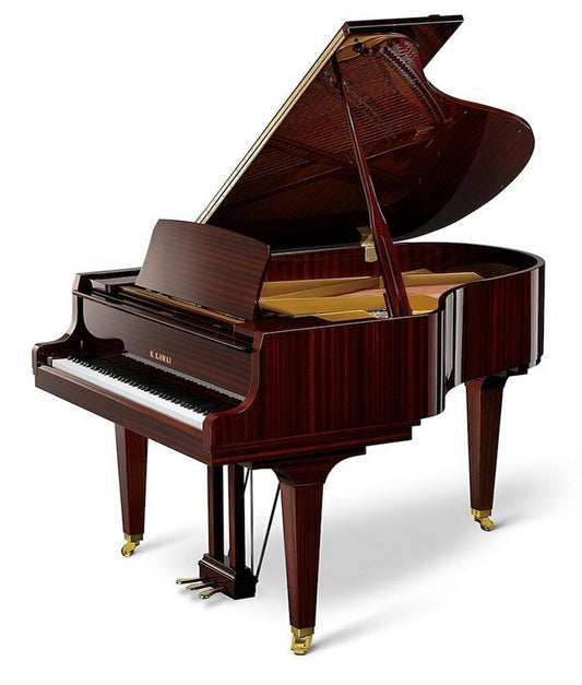 Kawai GL-30 Classic Grand Piano - Polished Brown Sapele Mahogany | New