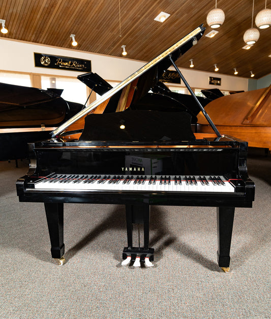 2001 Yamaha C3 6'1" Grand Piano | Polished Ebony | Mint Condition | SN: 5930313 | Used