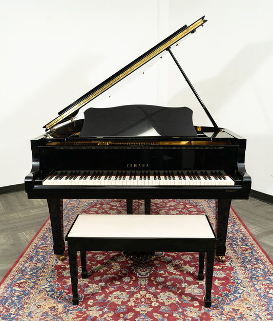 Yamaha 6'1" C3 Grand Piano | Polished Ebony | SN: E4120814