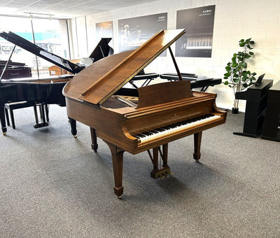 Steinway & Sons 5'7.5" Grand Piano | Model M | Walnut Satin | SN: 332242 | Used