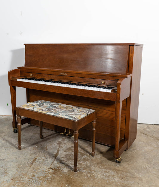 Baldwin 243 Studio Upright Piano | Satin Walnut | Serial No. 408039 | Used