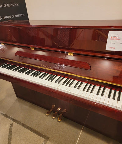 Samick Upright Piano | Polished Mahogany | SN: JJL01042 | Used