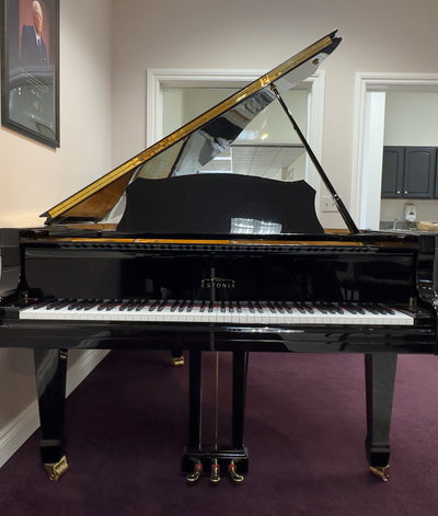 2022 Estonia 190 Grand Piano | Polished Ebony | 6'3" | New