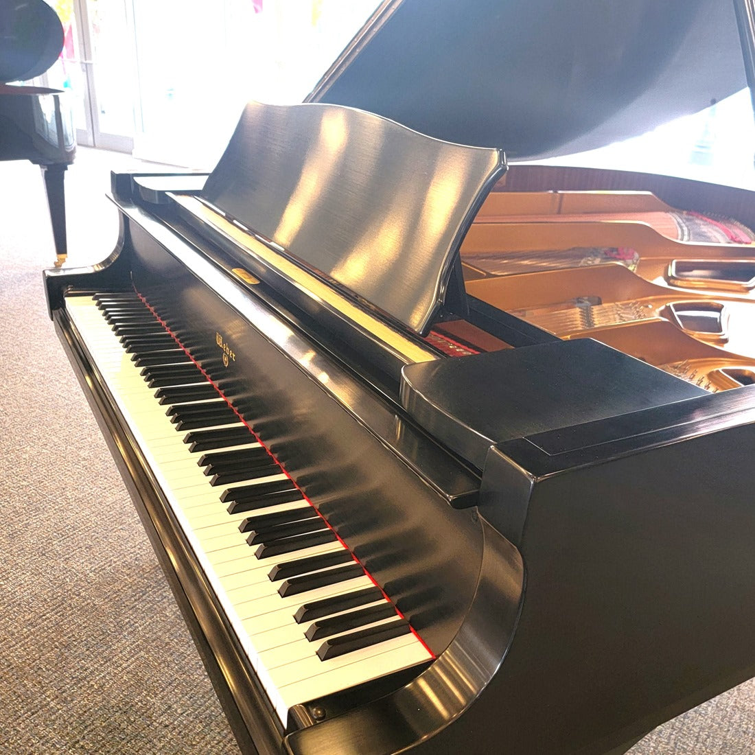 Weber 5'7" WG57 Baby Grand Piano | Satin Ebony | SN: G093271 | Used