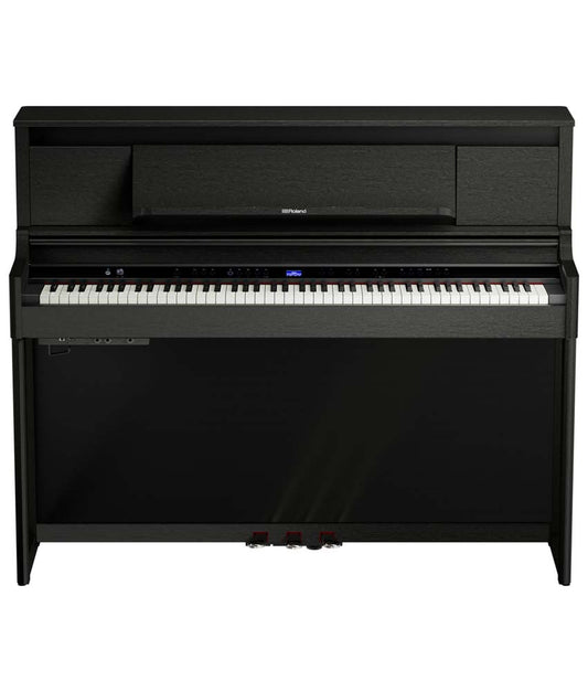 Roland LX-6 Digital Upright Piano w/ Bench and Stand - Charcoal Black