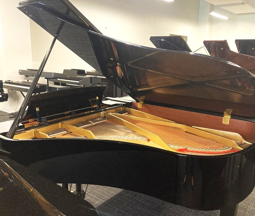 Boston 6'4" GP193 Grand Piano | Polished Ebony | SN 150356 | Used