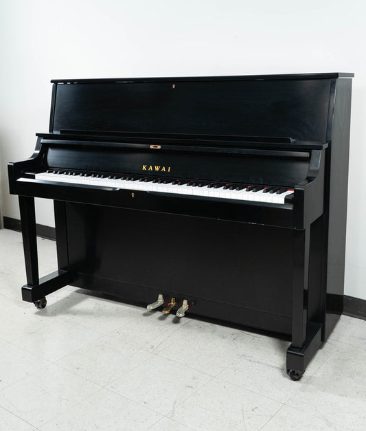 2023 Kawai ST1 Institutional 46" Studio Upright Piano Satin Ebony - Serial No. F192997 | Used