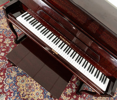 Bernhard Steiner 116B Upright Piano | Polished Mahogany | SN: 76010