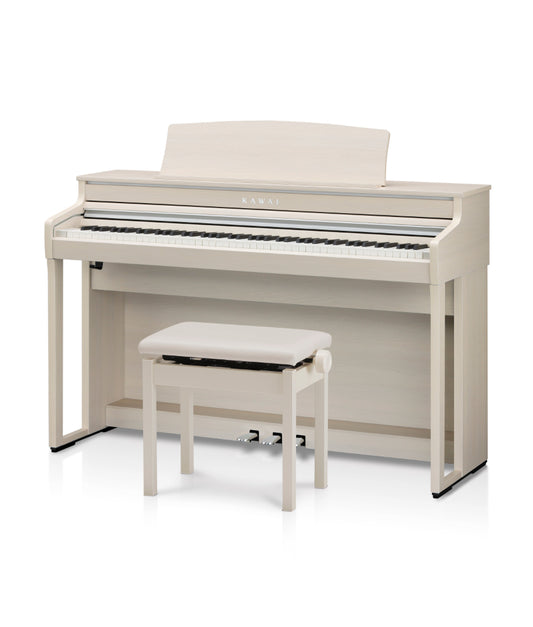 Kawai CA401 Digital Piano - White Maple | New