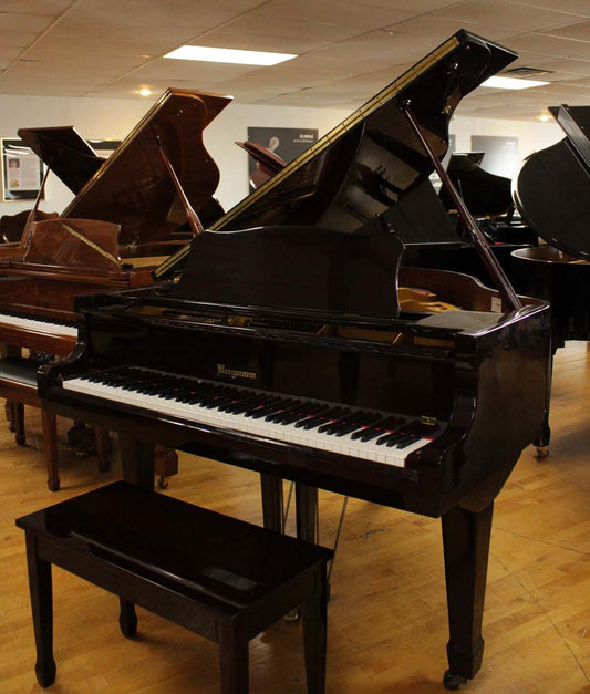 Bergmann TG150 Grand Piano | Polished Mahogany | SN: TG0009206 | Used