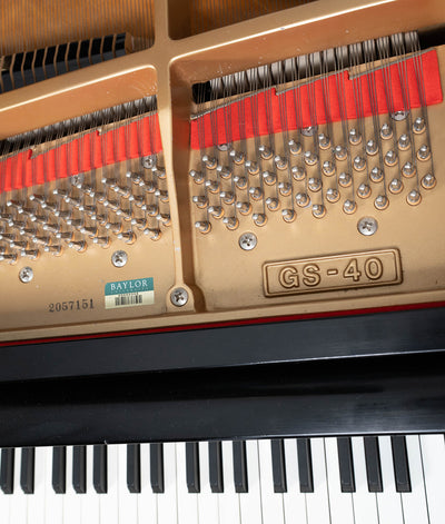 1992 Kawai GS-40 6'1" Grand Piano - Polished Ebony | Used