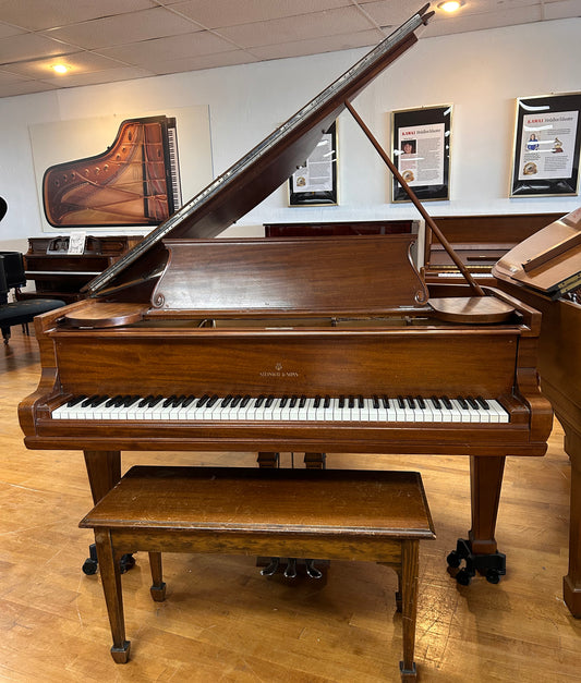 1903 Steinway & Sons Model O Walnut Living Room Grand Piano - Serial no. 109428 | Used