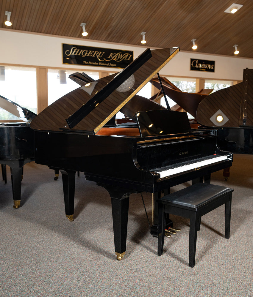 Kawai 5'0" GM-10 Grand Piano | Polished Ebony | SN: F010041 | Used