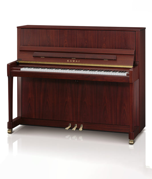 Kawai 48" K-300 Upright Piano | Satin Mahogany | New