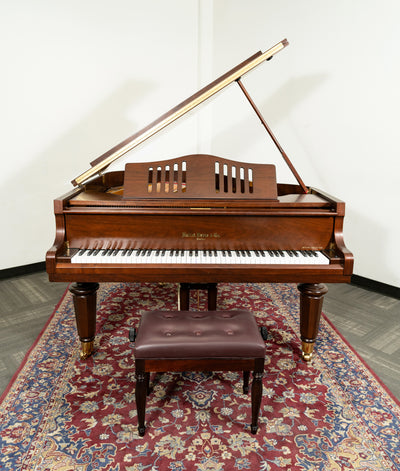 Hallet Davis & Co DG Grand Piano | Satin Mahogany | SN: 91245