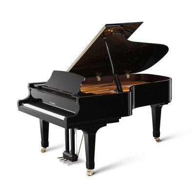 GX-6 | 7'0" BLAK Series Orchestra Grand Piano | Ebony Satin | New