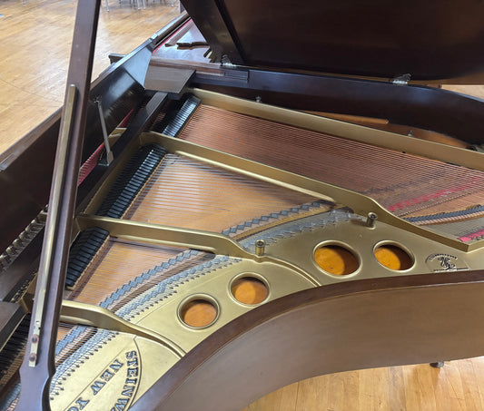 Steinway Model M Grand Piano (1913) | Satin Dark Walnut | 5'7" | Serial No. 160880 | Used