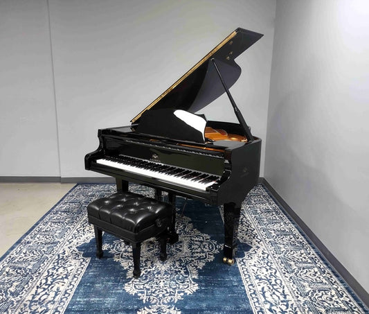 Estonia 168 5'6" Grand Piano | Polished Ebony| SN: 0940 | Used