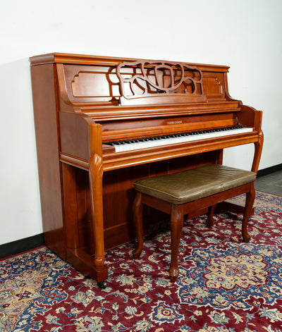 Young Chang Upright Piano | Satin Mahogany | SN: T00119086 | Used