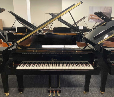 Boston 6'4" GP193 Grand Piano | Polished Ebony | SN 150356 | Used