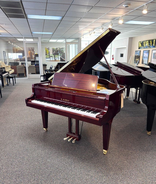Kawai GL-30 Classic Grand Piano | Polished Brown Sapele Mahogany | 5'5" | Used