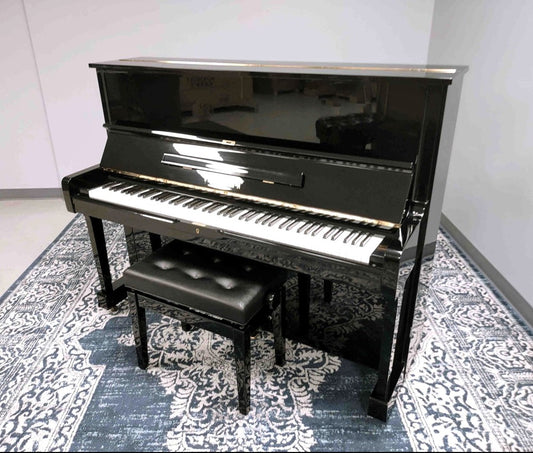 Yamaha 48" U1 Upright Piano | Polished Ebony | SN: H2480078 | Used