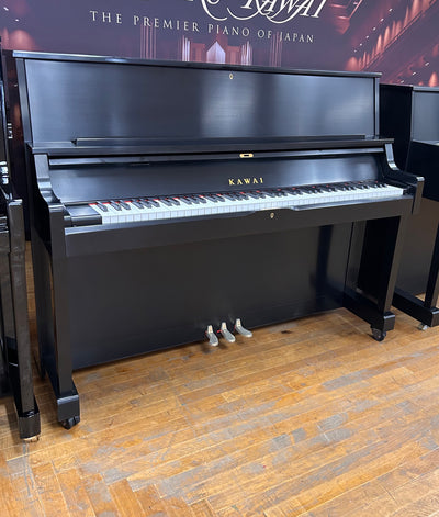 2023 Kawai ST1 Upright Piano | Satin Ebony | Serial No. F196633 | Used
