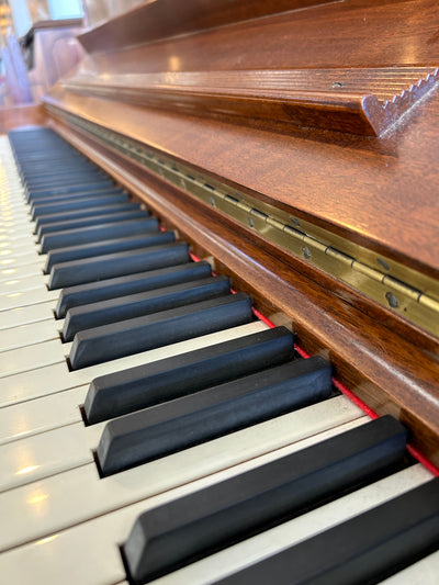Steinway 1045 Upright Piano | Satin Walnut | SN: 474740