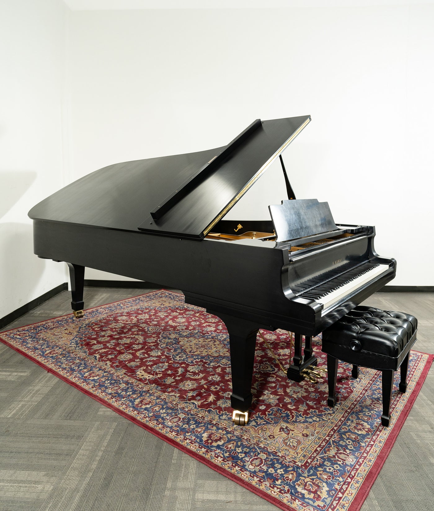 Kawai KG-8C Grand Piano | Polished Ebony | SN: 722187 | Used