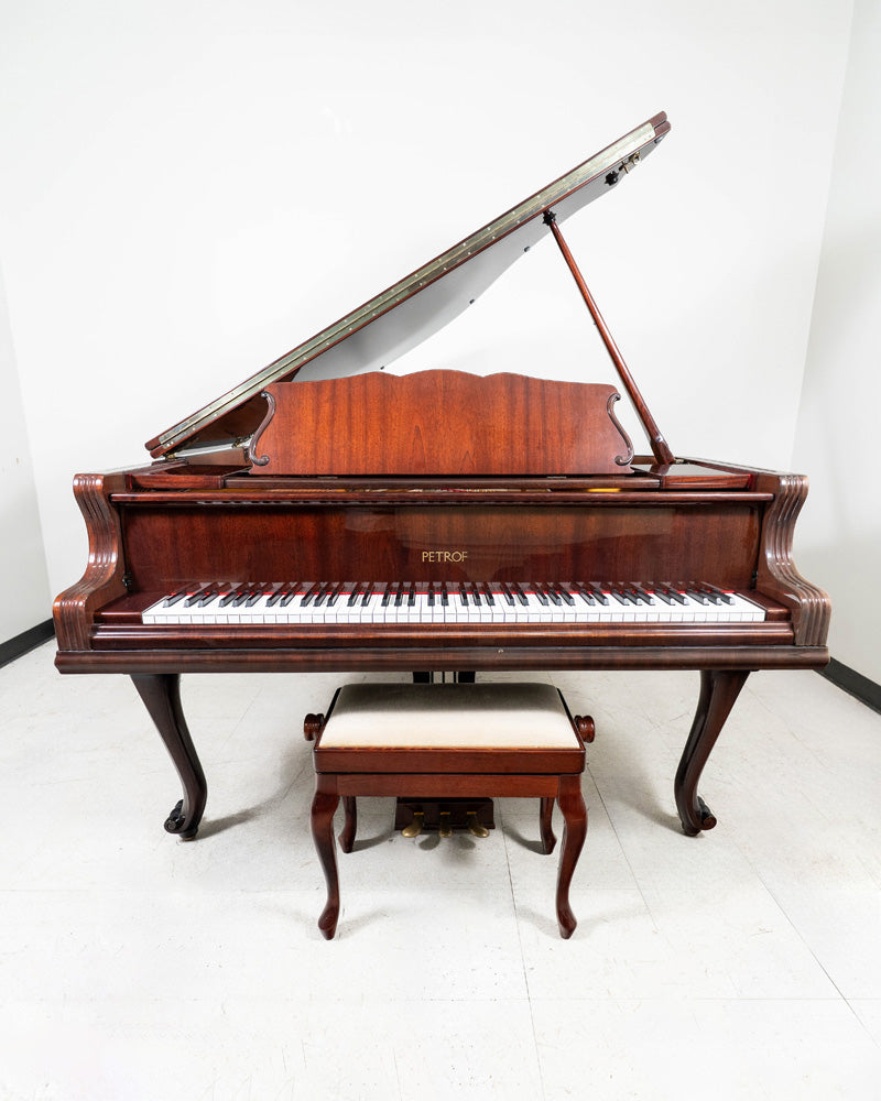 Petrof P173 Breeze Chippendale Grand Piano | High Polish Mahogany