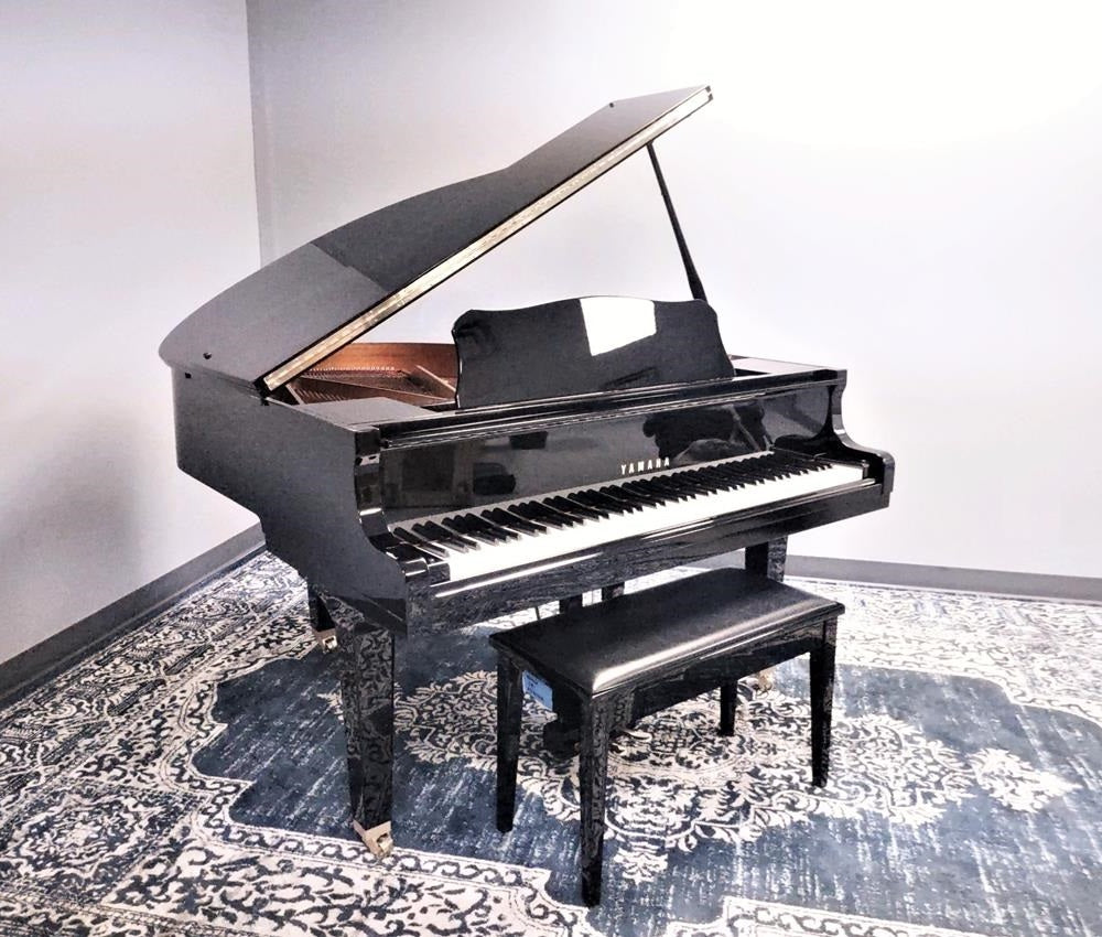 Yamaha 5'0" GB1 Grand Piano | Polished Ebony | #J3153556 | Used