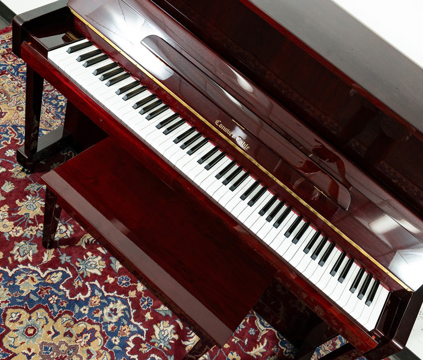 Conover Cable 145C Upright Piano | Polished Cherry | SN: IJMD00909 | Used