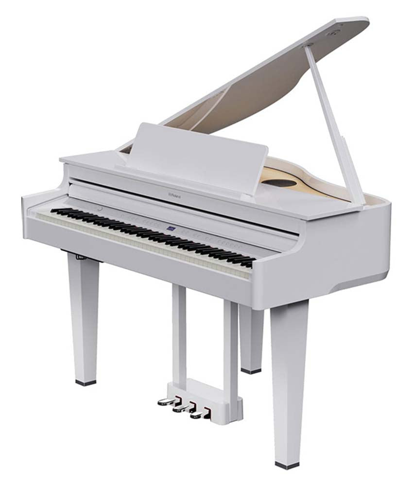 Roland GP-6 Digital Grand Piano Kit w/ Bench - Polished White