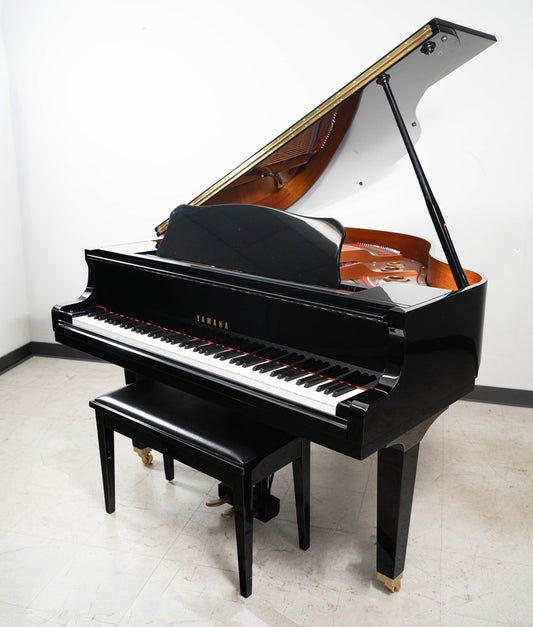 Yamaha GB1KPE Grand Piano | Polished Ebony | 2018 | Used