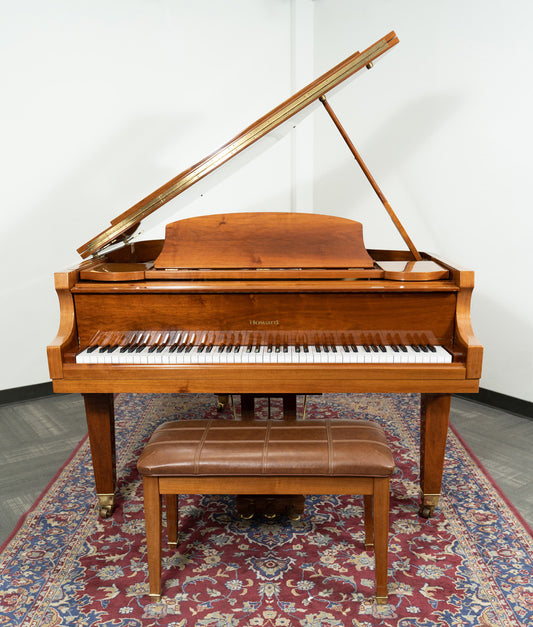 Baldwin 5'10 Howard Grand Piano | Polished Oak | SN: 45905 | Used