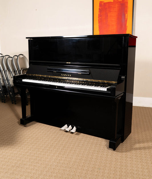 Yamaha U3H Upright Piano | Polished Ebony | 52" | Used