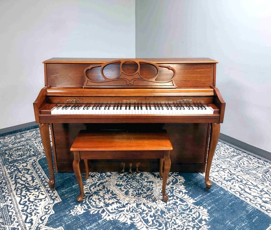 Wurlitzer 2276 Console Piano | Satin Cherry | SN: 2817378 | Used