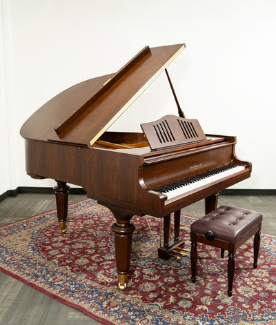 Hallet Davis & Co DG Grand Piano | Satin Mahogany | SN: 91245