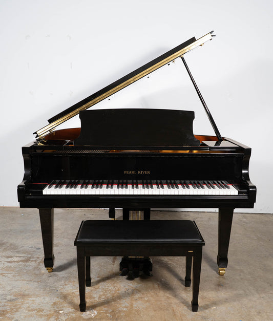 Pearl River GP-150 Grand Piano | Polished Ebony | Used