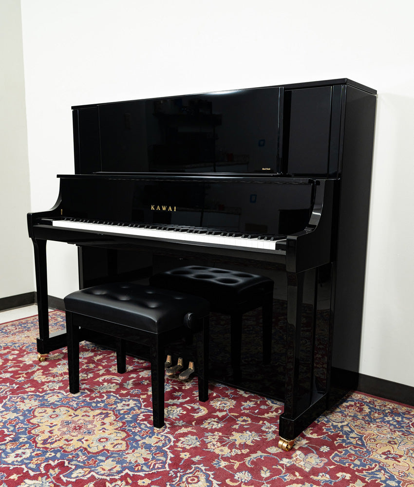 Kawai 53" K-800 Upright Piano | Polished Ebony | SN: 2784710 | Used