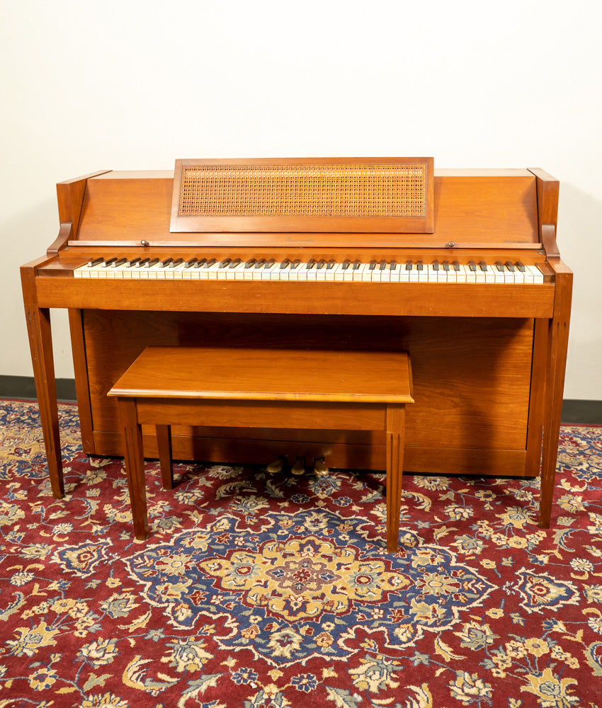 Acrosonic by Baldwin Spinet Piano | Satin Oak | SN: 670826