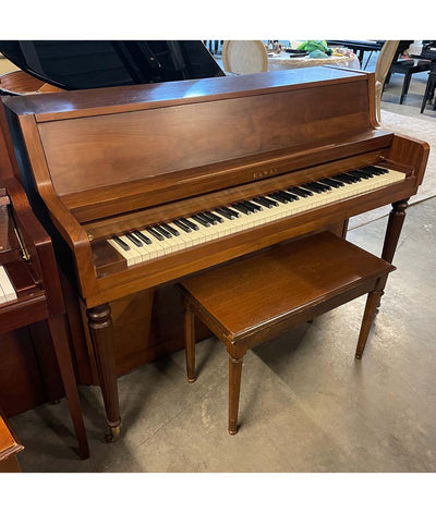 1968 Kawai 42" 243 Upright Piano | Satin Walnut | SN: 317826 | Used