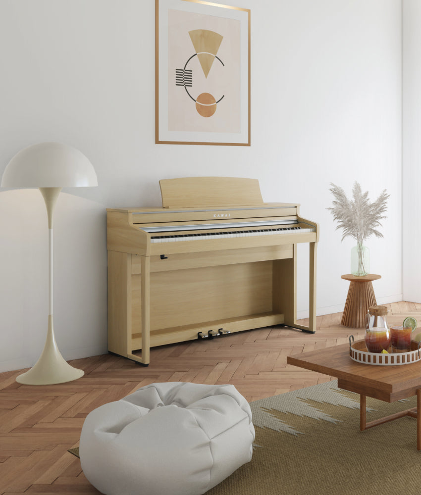 Kawai CA401 Digital Piano - Light Oak | New – Alamo Piano Galleries
