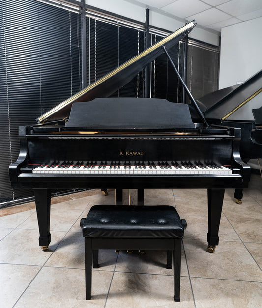 1992 Kawai GS40 6'1" Grand Piano | Satin Ebony | SN: 2079952 | Used