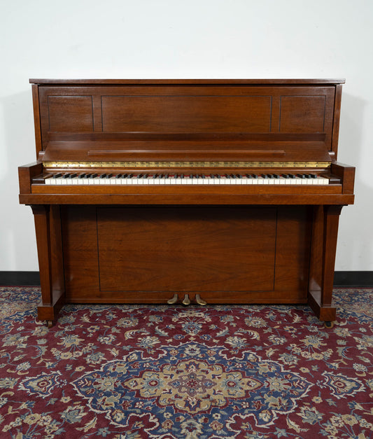 Steinway 1045 Upright Piano | Satin Mahogany | SN: 474740 | Used